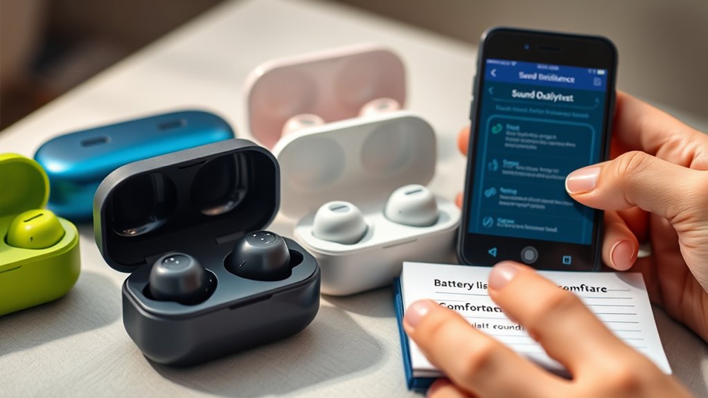 key features for affordable earbuds