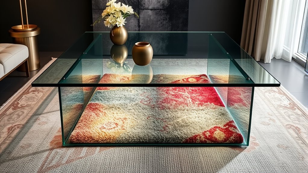 key rug display factors