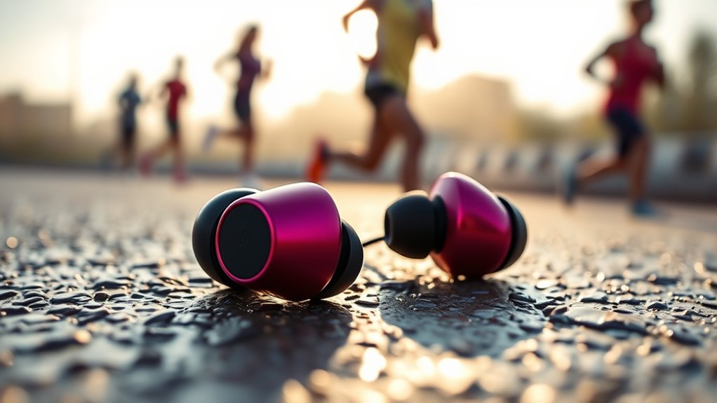 key running earbud factors