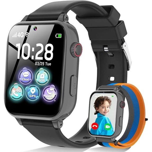 4G Kids Smart Watch GPS Tracker with SIM Card