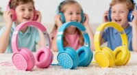 kids safe volume headphones