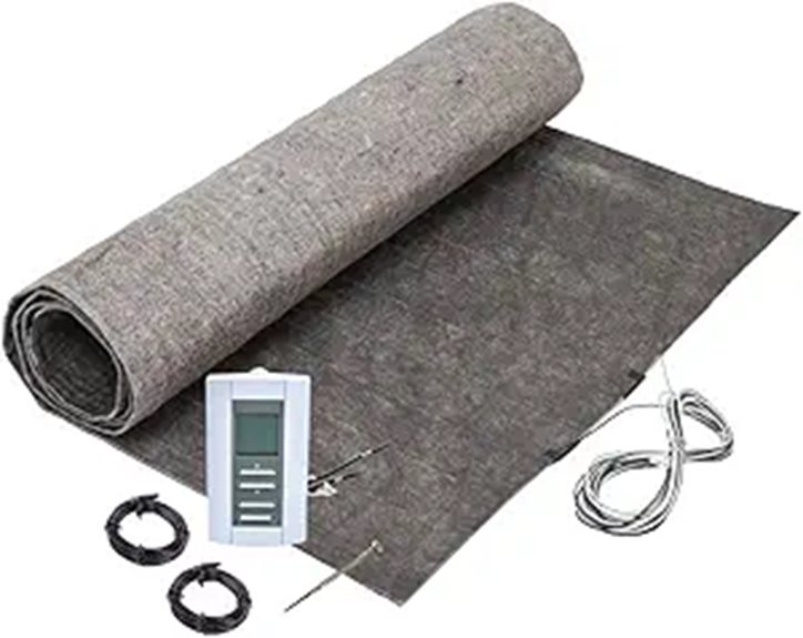 ThermoFloor Laminate Heating Kit with Thermostat and Sensor