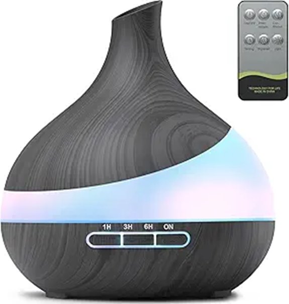 500ML Aroma Diffuser with Remote and LED Light