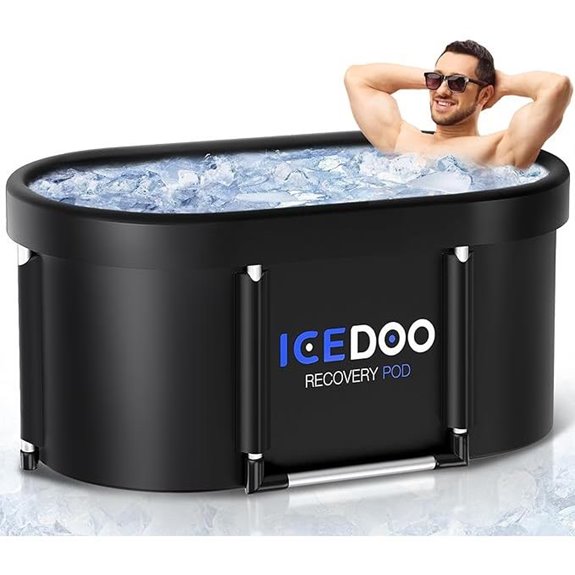 XL 139-Gallon Foldable Ice Bath Tub for Recovery