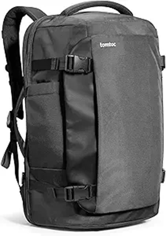 tomtoc 40L Travel Backpack TSA Friendly Carry-On