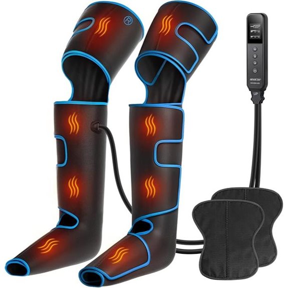 CINCOM Leg Massager with Heat and Compression