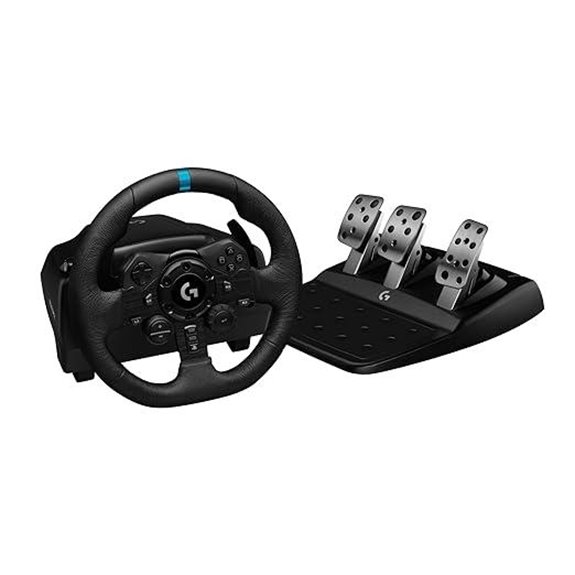 Logitech G923 Racing Wheel and Pedals for Gaming