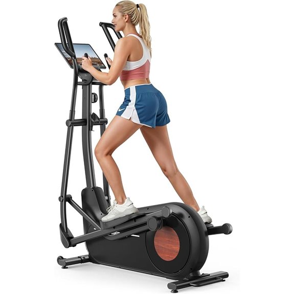 Merach Elliptical Exercise Machine with Magnetic Drive