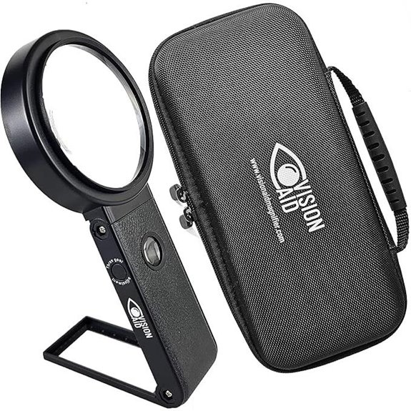 30x Hands-Free Magnifier with LED Lights