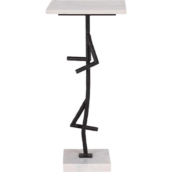 SAFAVIEH Warso Marble Accent Side Table