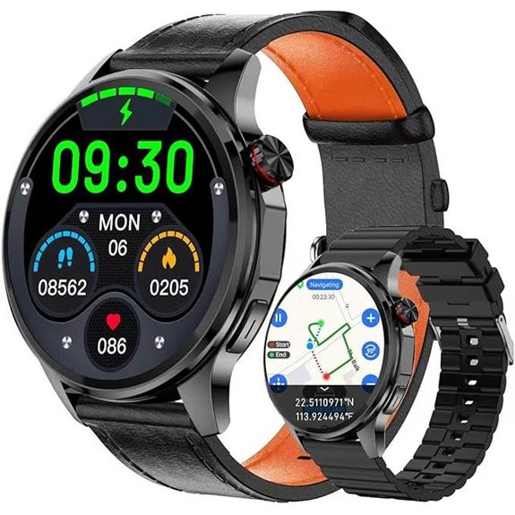 Smart Watch for Men with GPS and Fitness Tracker