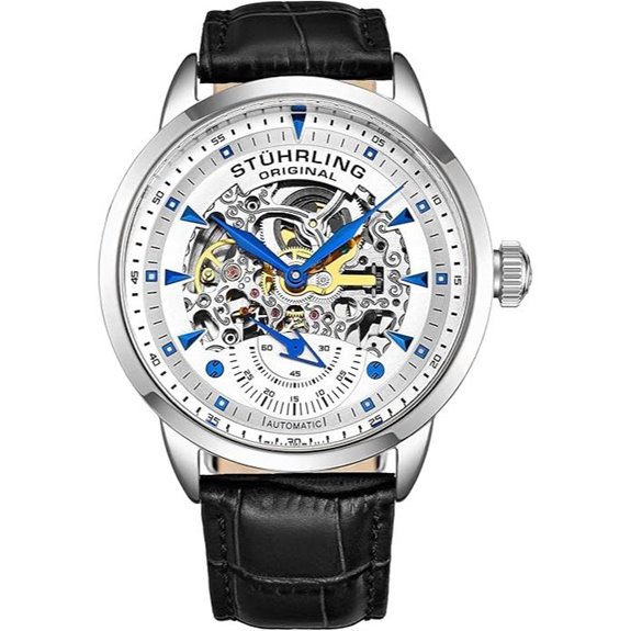 Stuhrling Men’s Skeleton Automatic Dress Watch