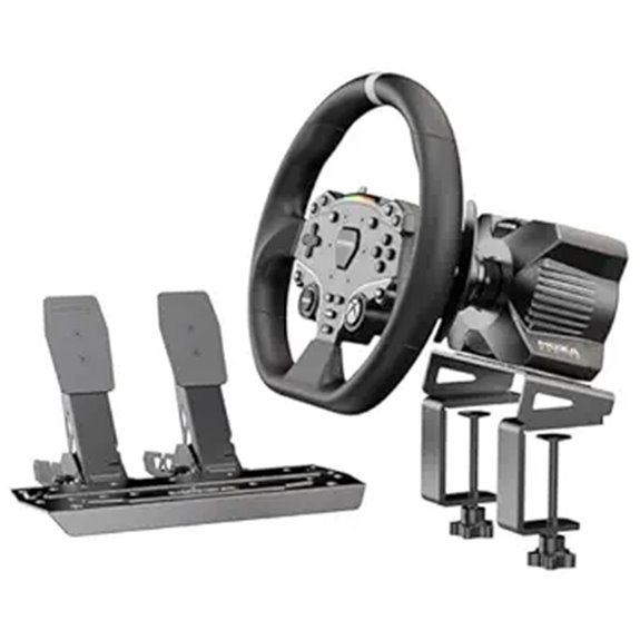 MOZA R3 Racing Wheel and Pedals Bundle for Xbox & PC