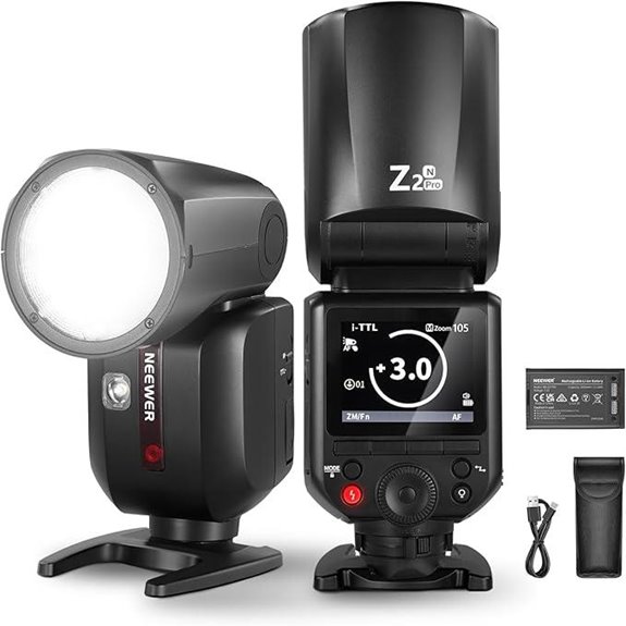 NEEWER Z2PRO-N TTL Round Head Flash Speedlite