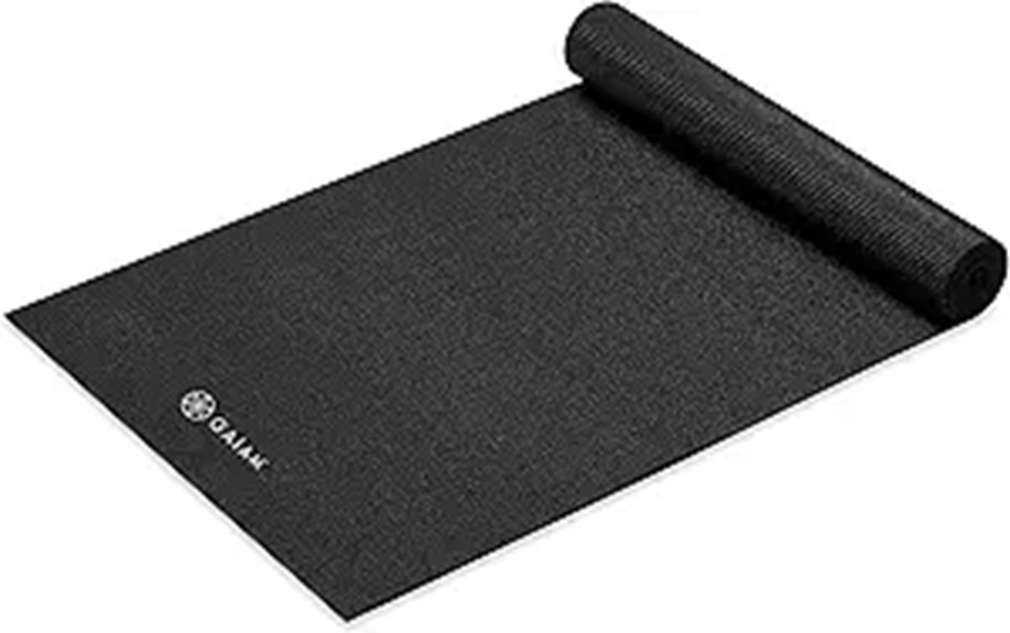 Gaiam Yoga Mat 5mm Non-Slip for Yoga & Workouts