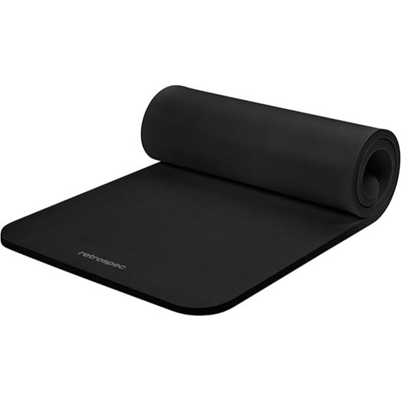 Retrospec Solana Non-Slip Yoga Mat with Strap