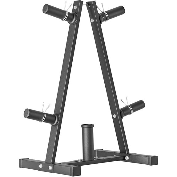 Bongkim Olympic Weight Plate Rack and Storage