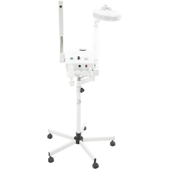 SKINACT Ozone Steamer 5 Diopter Magnifying Lamp and Electronic Brush