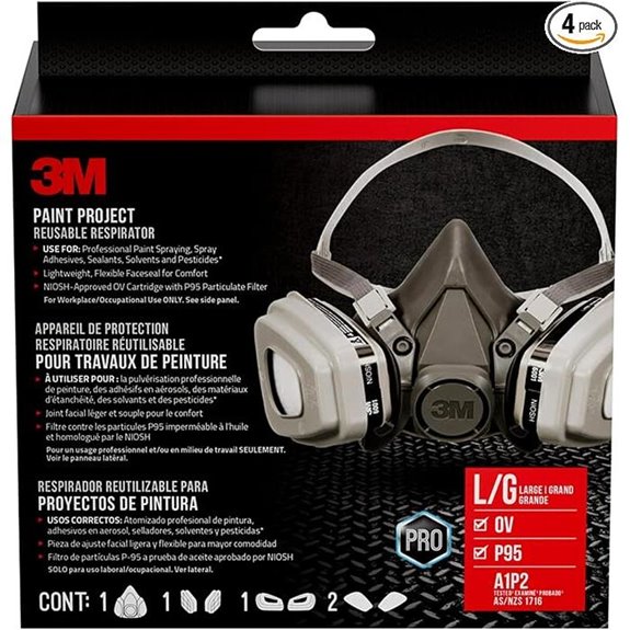 3M P95 Organic Vapor Respirator for Painting