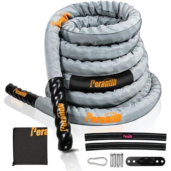 Perantlb Poly Battle Rope for Fitness & Gym