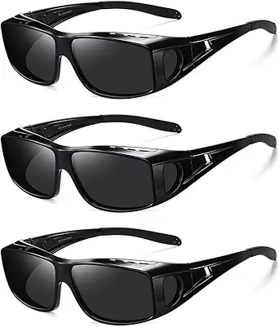 Wzerry Over-Glasses Polarized Sunglasses for Men & Women
