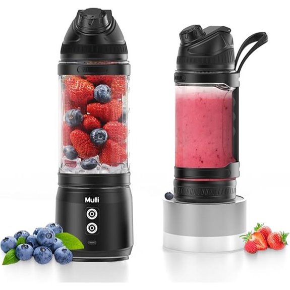 Mulli 24oz Rechargeable Travel Blender for Shakes