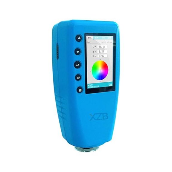 Portable Digital Colorimeter with CIELAB Display