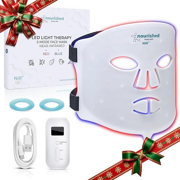 portable led facial mask