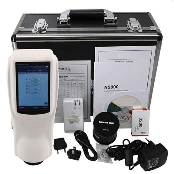 Portable Spectrophotometer Colorimeter with Touch Screen