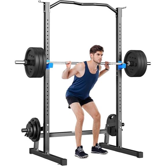 BEKING Power Rack Squat Cage with Pull-Up Bar