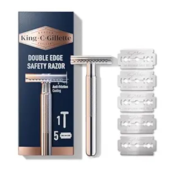 King C. Gillette Safety Razor & Blade Refills