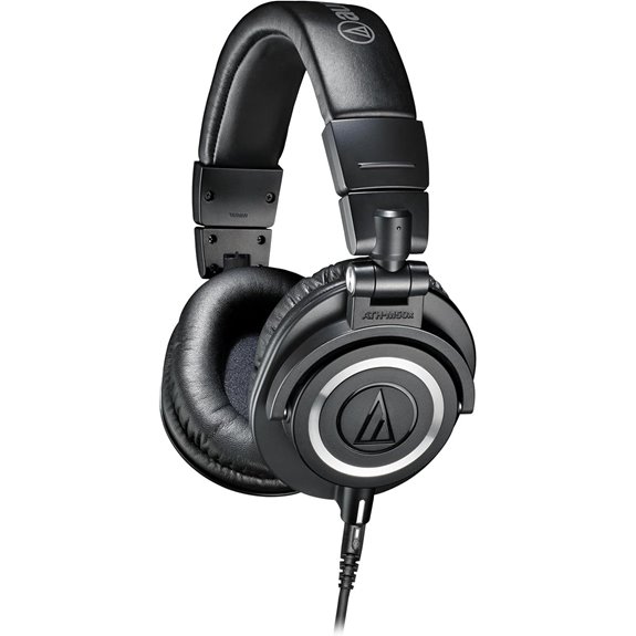 Audio-Technica ATH-M50X Professional Studio Monitor Headphones