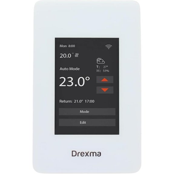WiStat Programmable WiFi Touchscreen Thermostat