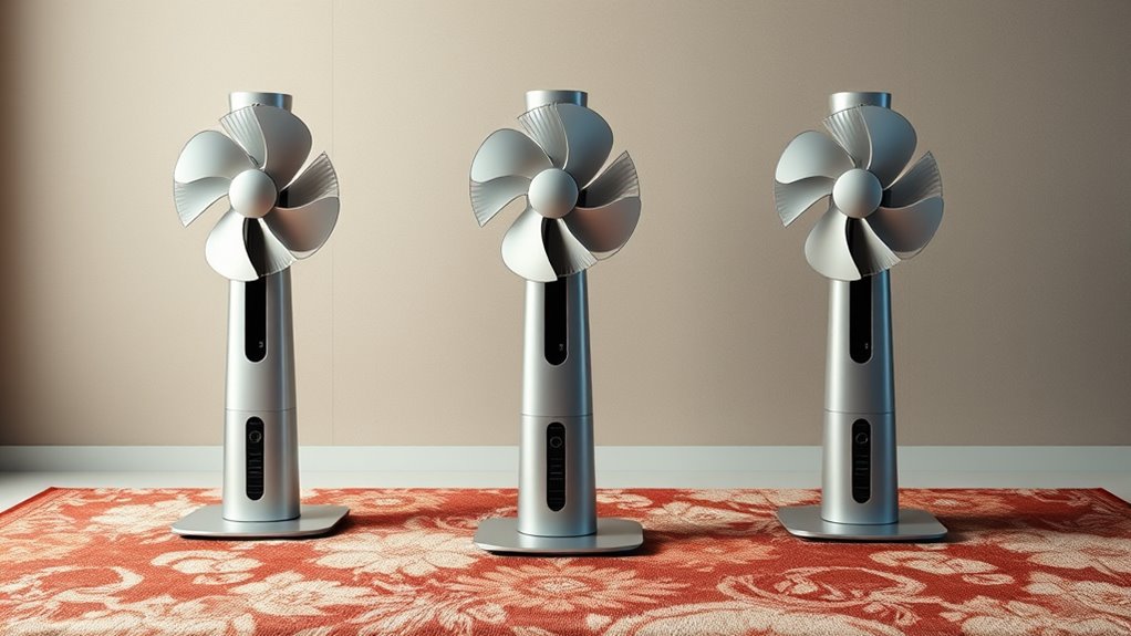 quiet fans and silk carpets