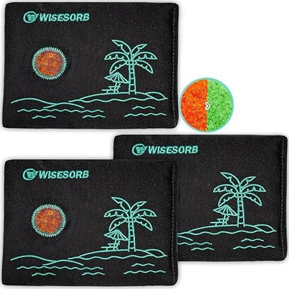 Rechargeable Silica Gel Desiccant Packs (3-Pack)