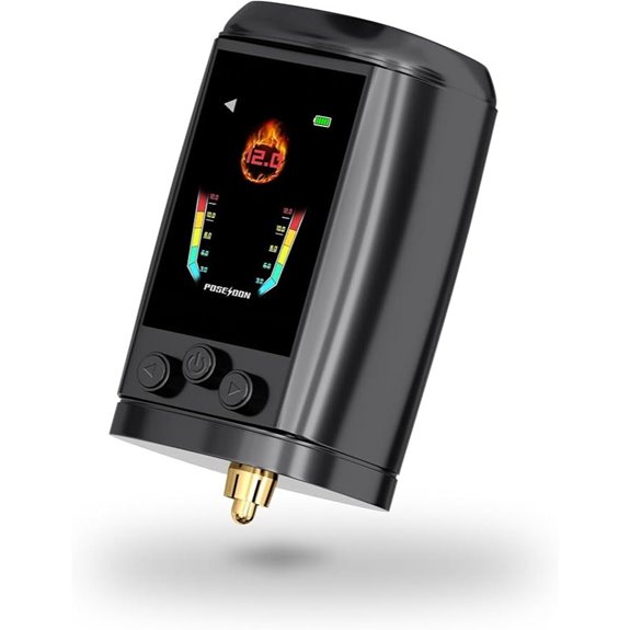 POSEIDON Rechargeable Tattoo Battery with LED Display