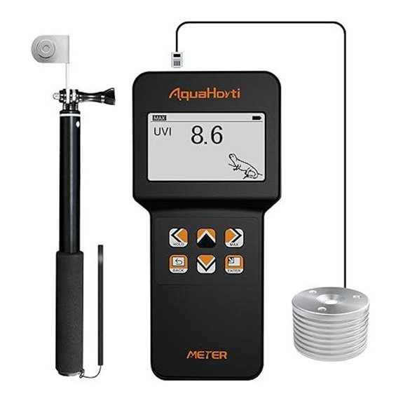 Reptile UV Index Meter for UVB and Sunlight