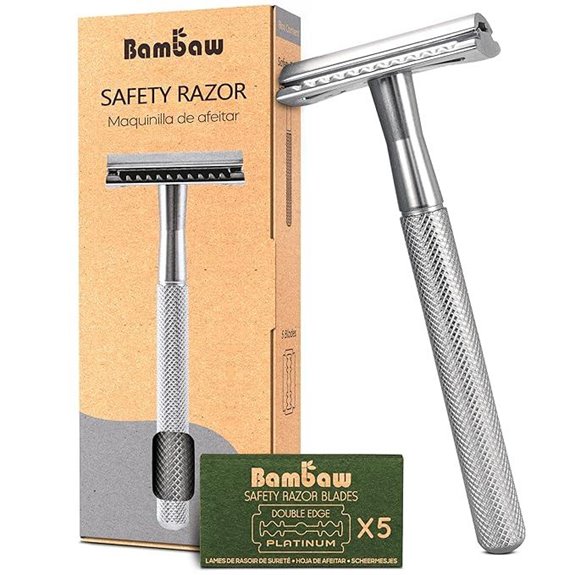 Bambaw Double Edge Safety Razor with Blades