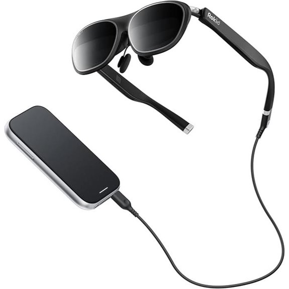 Rokid AR Spatial Video Glasses with Station2 Computer