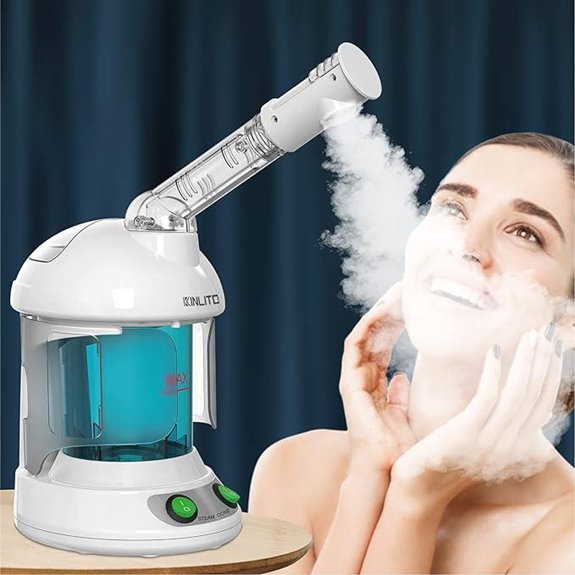 Facial Steamer with 360° Rotatable Arm