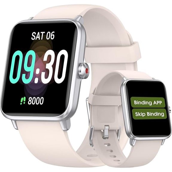 Senior-Friendly Waterproof Pedometer Fitness Tracker Watch