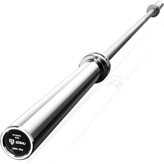 PB01 7FT Olympic Barbell with Knurled Grip