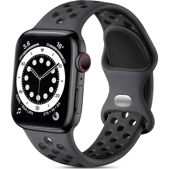 Lerobo Soft Silicone Sport Band for Apple Watch