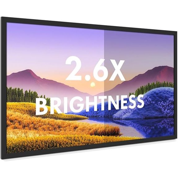 SilverMagic Fixed Frame Projector Screen - 100 inch