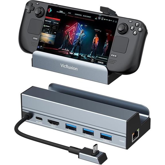 6-in-1 Steam Deck Docking Station