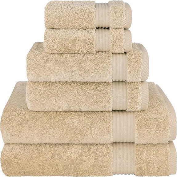 Cotton Paradise 6-Piece Cotton Towel Set