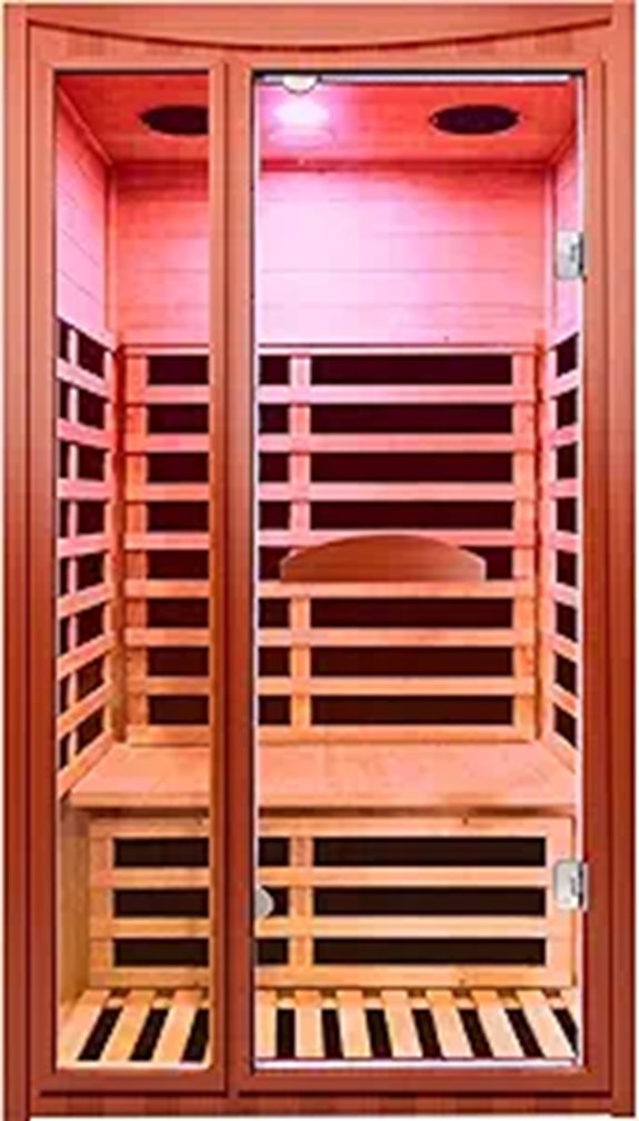 Far Infrared Sauna for 1-2 Persons with Light