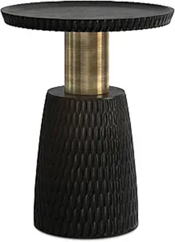 SIMPLIHOME Breanna 16-Inch Mango End Table