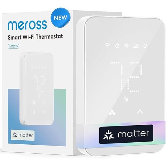 meross Matter Smart Thermostat for Electric Heaters