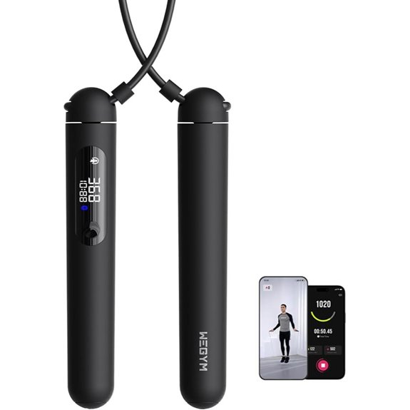 WeGym Smart Jump Rope with Tracking and LED Display